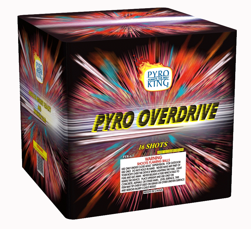 Pyro Overdrive 16 shot - Click Image to Close