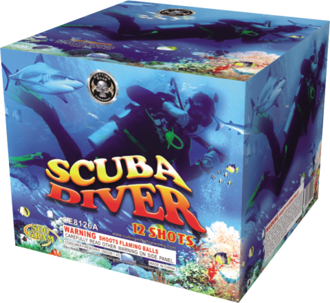 Scuba Diver 12 shot - Click Image to Close