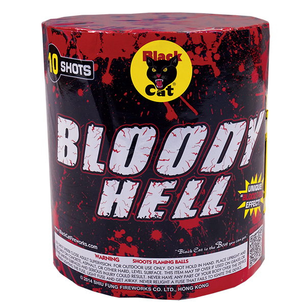 Black Cat Bloody Hell 10 shot