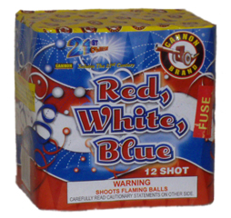 Red, White, Blue 12 shot