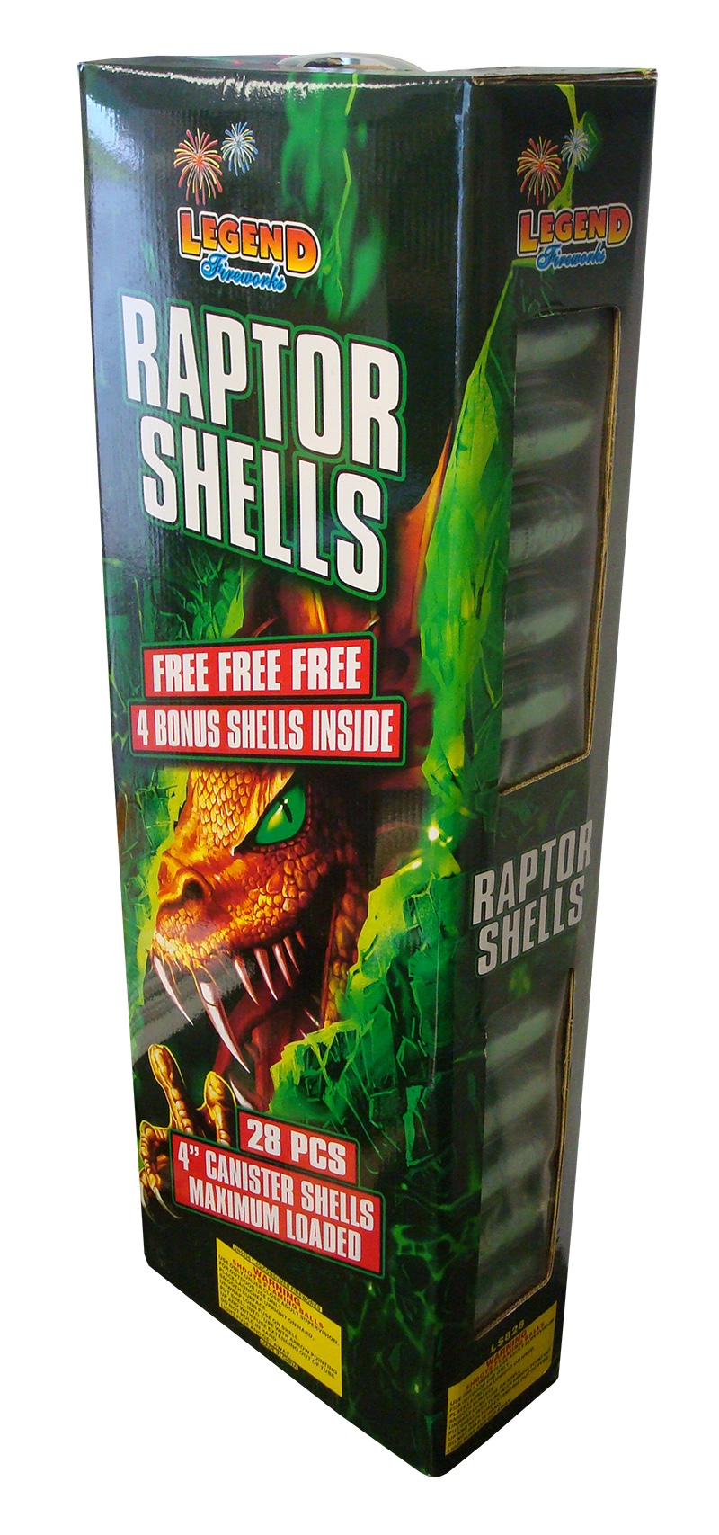 RAPTOR SHELLS (NEW) - Click Image to Close